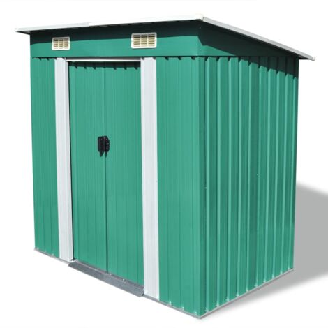 vidaXL Abri de Stockage pour Jardin Acier Cabane Multicolore Multi-taille