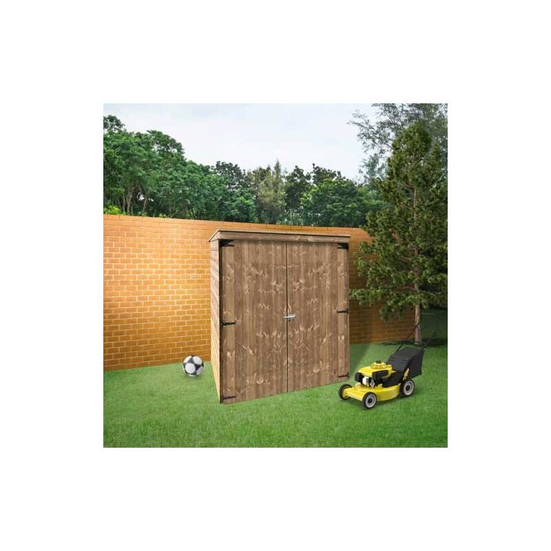 Solid - Abri de jardin Modern Storage en bois 1,6 m²