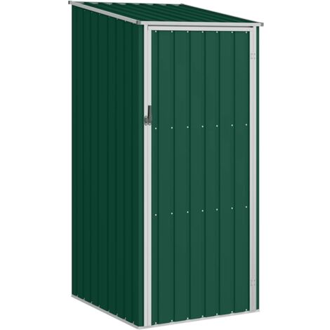 Abri de jardin-Remise Cabane pour outils Vert 87x98x159 cm Métal galvanisé