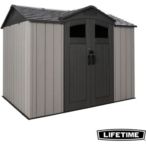 Abri de jardin résine 5.6 m2 (2.83 x 2.14 m) LIFETIME