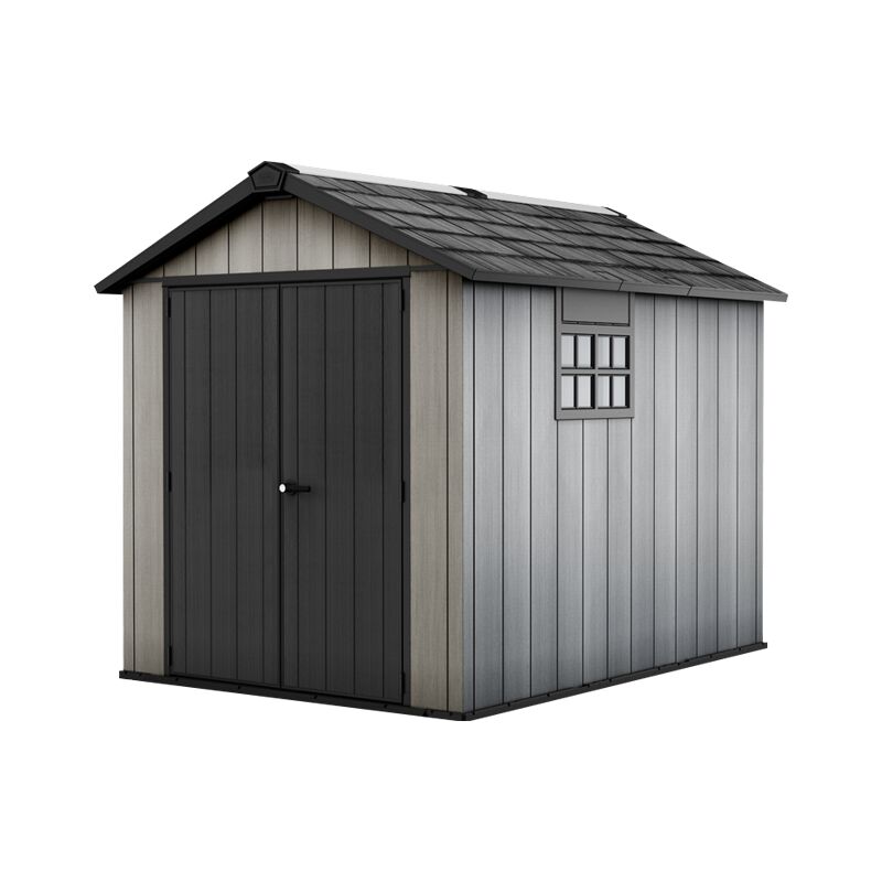 Abri en résine OAKLAND BROSSIUM 759 - 6.5m² - Gris