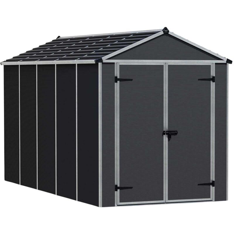 Palram - Abri de jardin en polycarbonate et aluminium Rubicon 7m²