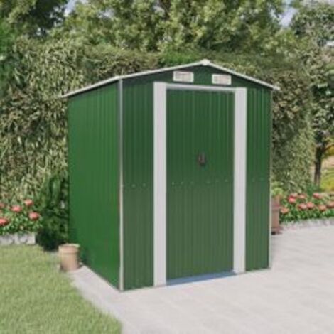 Abri de jardin Vert 192x191x223 Acier galvanisé