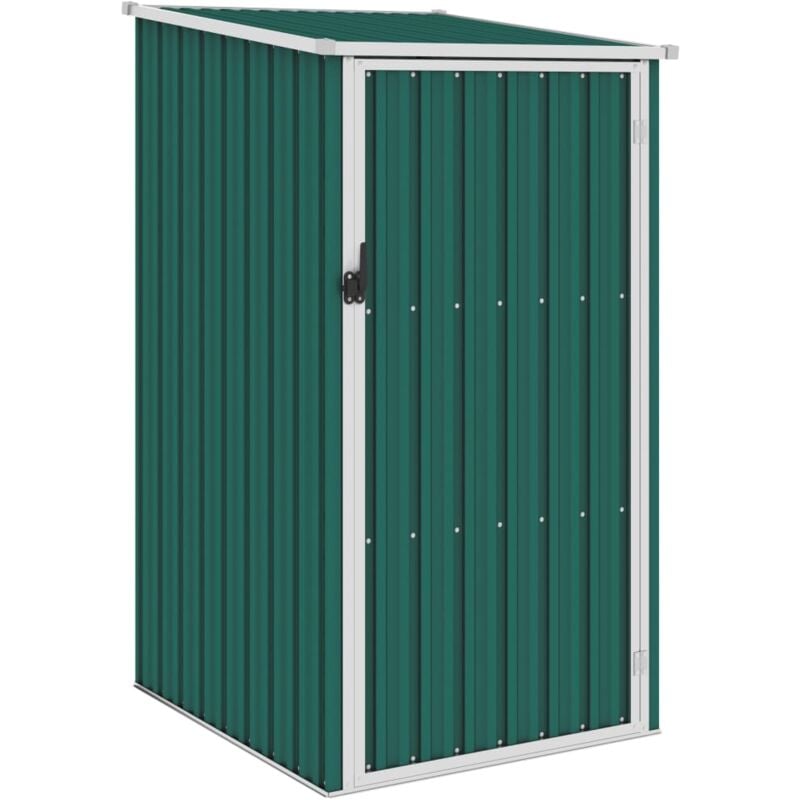 Abri de jardin,Remise Cabane pour outils, Stockage Rangement Extérieur Vert 87x98x159 cm Acier galvanisé CFW84080
