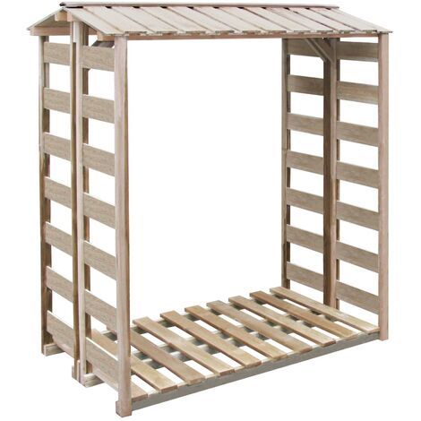 Pin Imprégné Abri de Stockage du Bois de Chauffage Jardin Multi-taille vidaXL