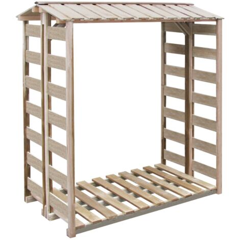 Abri de stockage à bois de chauffage,Abri à bûches 150x90x176 cm Pin imprégné - FR69453