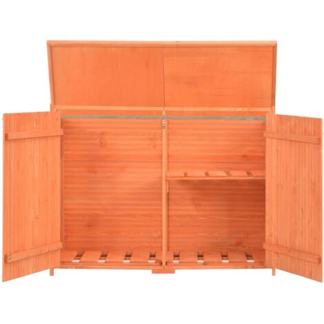 Abri de stockage de jardin,Remise Cabane pour outils,Stockage Rangement Extérieur 120x50x91 cm Bois CFW86415