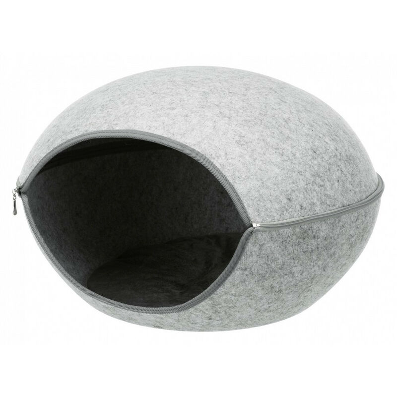 Trixie - Abri douillet Luna 2 en 1. grand modèle 58 cm. pour chat.