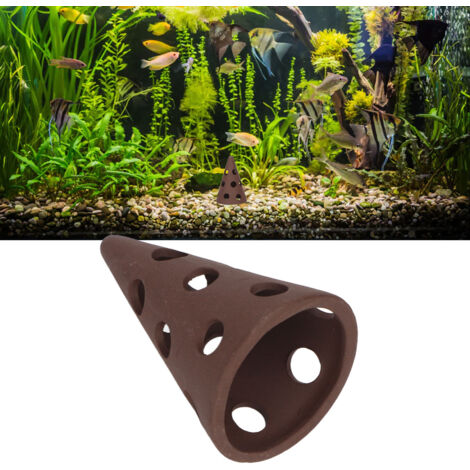 Abri en Poterie pour Aquarium Poissons Cichlidés et Créatures Aquatiques-AUTRES