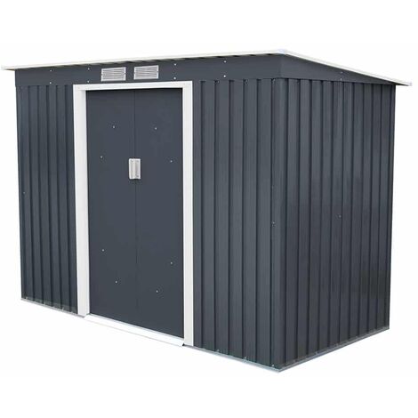 Abri Jardin Métal Gardiun Reading (Gris) 3,16 m² Ext. - KIS12994