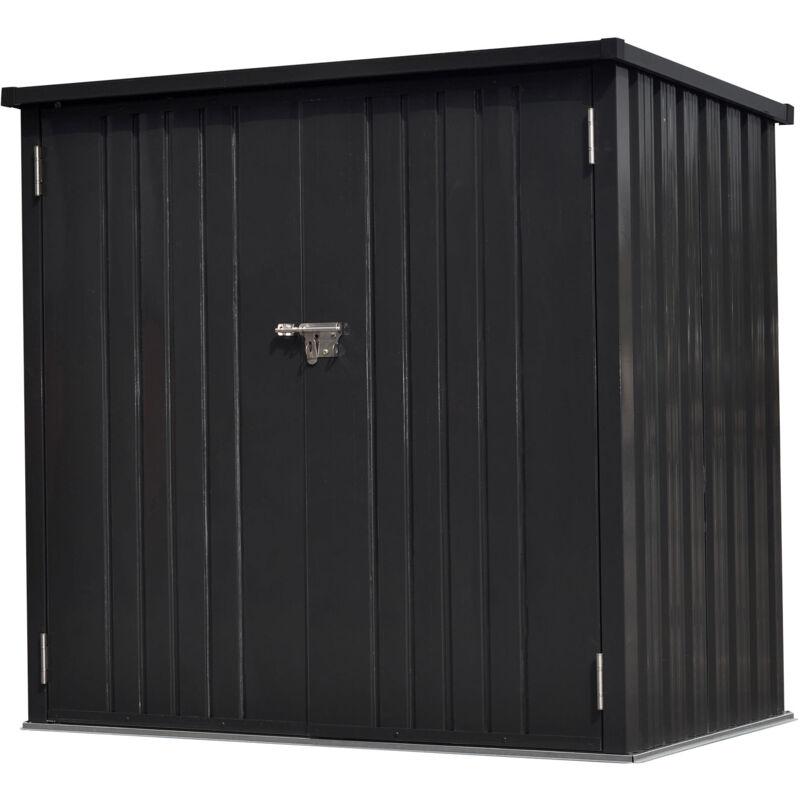 Abri jardin métal 1,3m2 1.47x0.86 h1.34m Werka Pro