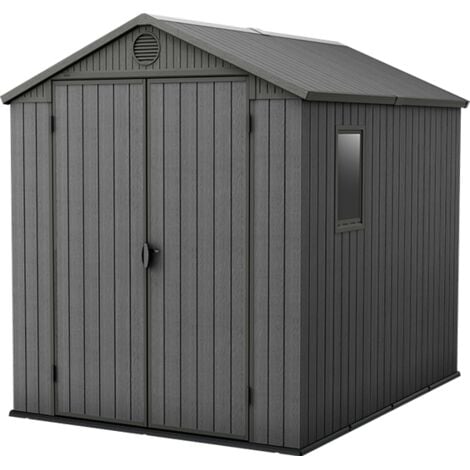 Abri de jardin en plastique KETER 4.85 m² - Gris
