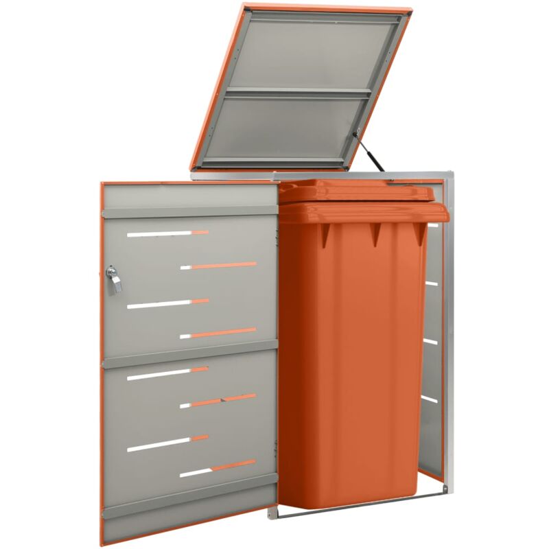 Abri de jardin en acier inoxydable 69 x 77,5 x 115 cm