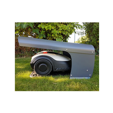 abri pour tondeuse robot protect. pour petits et modèles de moyenne taille. compatible avec de nombreuses marques de robots tond