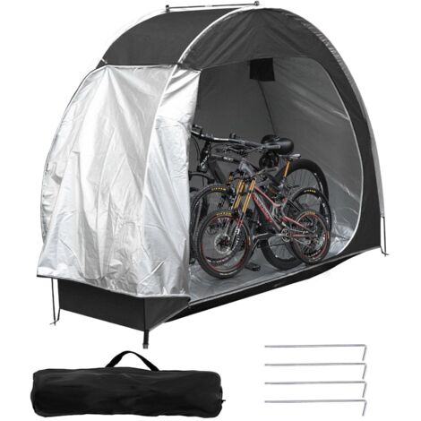 Abri pour vélo, abri portable, housse de protection pour vélo, tente de jardin, tente dôme de camping, tissu Oxford 210D, pour vélos, motos, outils de jardin, tondeuses à gazon