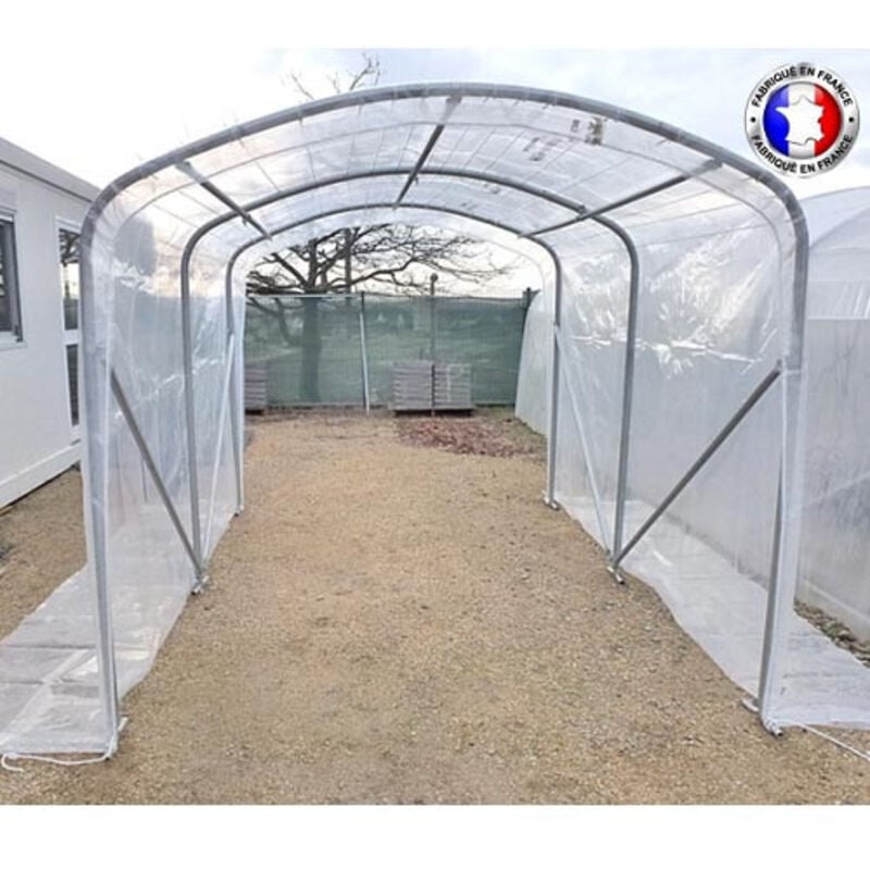 Serre tunnel tomates - Larg 2.30, Long 6 m