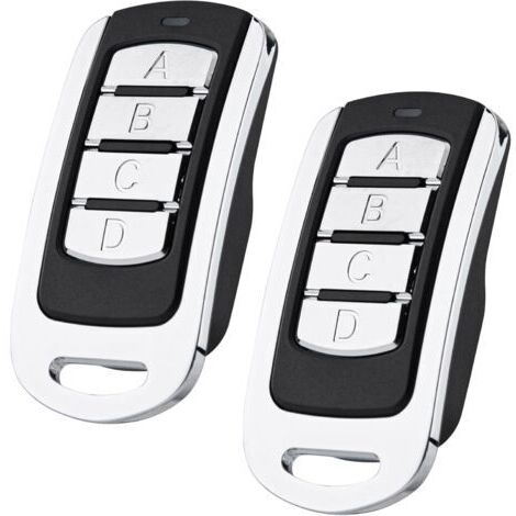 Abridor de puertas de garaje (2 unidades, 250-868 MHz) para transmisores portátiles Hörmann HSM4, HSE4, SE2 y HSM4. Compatible con transmisores portátiles Marantec Digital D302, D304 y D384. Compatibl
