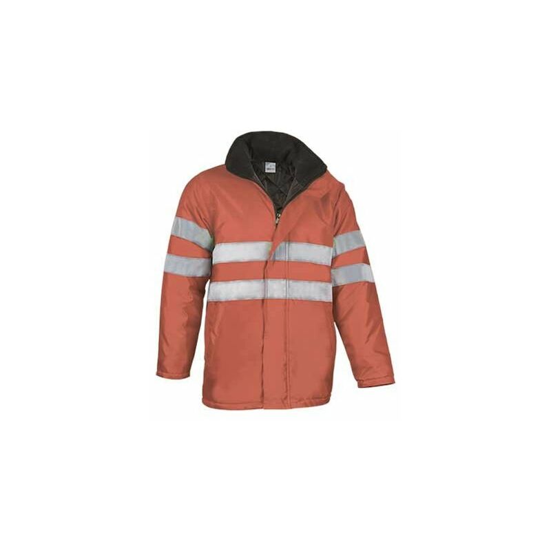 

Parka de alta visibilidad con relleno acolchado VALENTO Traffic | M - Naranja fluor