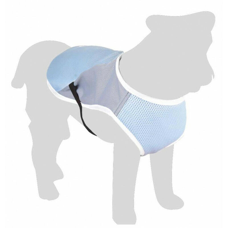 

Abrigo refrescante FROZEN gris. longitud 35 cm. ø 46-56 cm. para los perros.