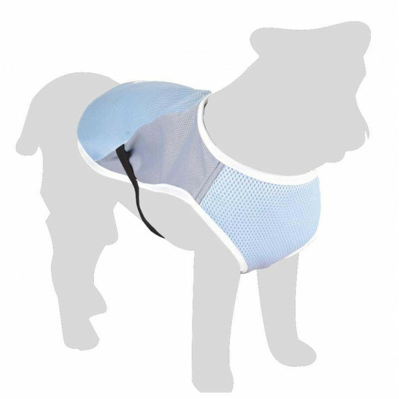 

Abrigo refrescante FROZEN gris. Longitud 40 cm. ø 50-64 cm. para los perros.