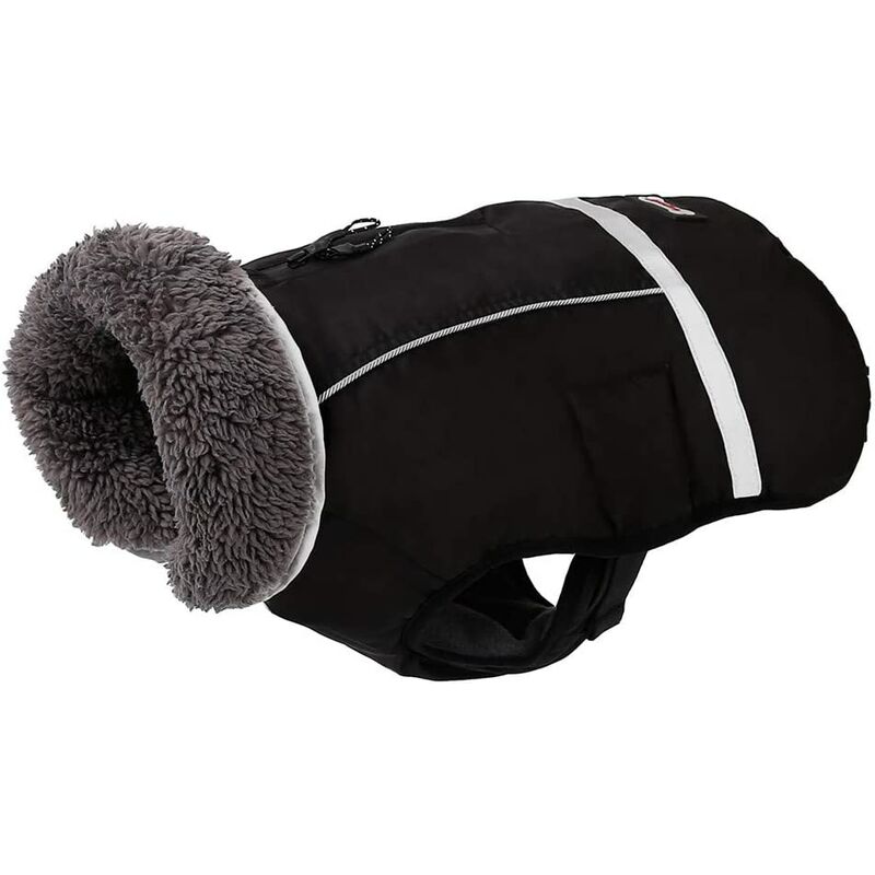 

Abrigos reflectantes para climas fríos Ropa ajustable para perros Chaqueta impermeable de invierno para perros al aire libre para perros Abrigo