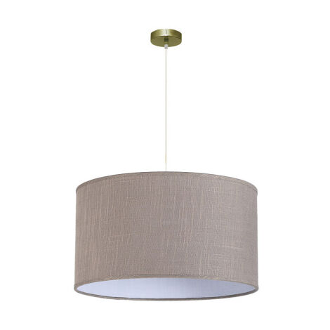 ABRILA AKUNADECOR Grande suspension avec abat-jour Modèle Happy Grey 3 Luminaires