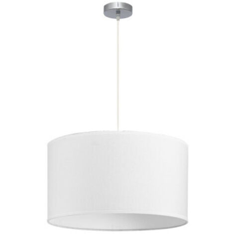 ABRILA AKUNADECOR Lampada a sospensione Modello Dori Bianco Con paralume da 50 cm