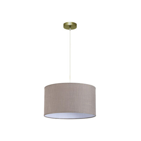 ABRILA AKUNADECOR Piccolo modello a sospensione Happy Grey con paralume