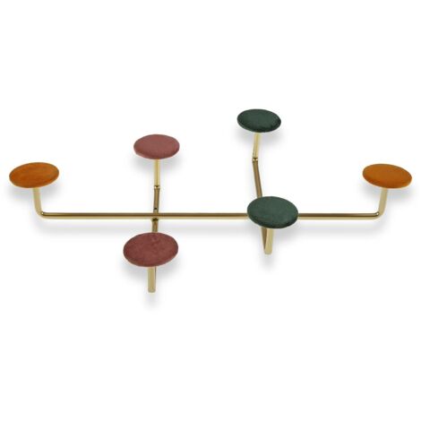 ABRILA  Colgante Modelo Jin Con Pantalla Marron 50 Cm
