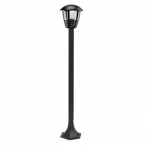 ABRILA  Farola Alnilan Para Jardin, Color Negro Ip 44