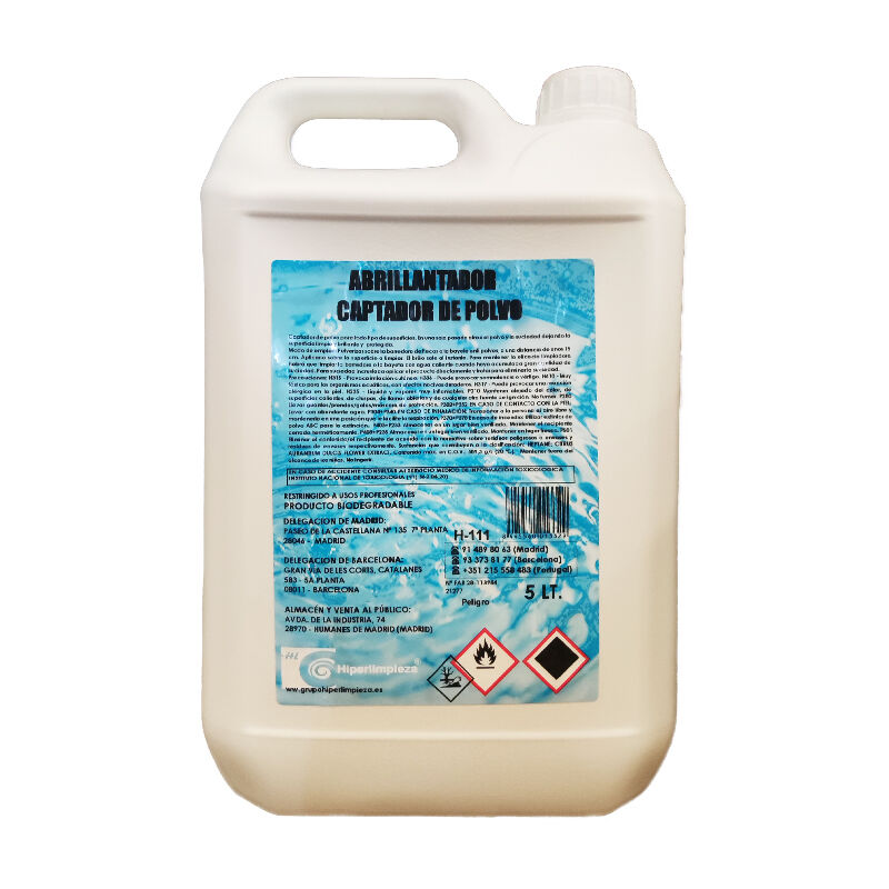 

Hiperlimpieza - Abrillantador captador de polvo Mopass Polish 5L