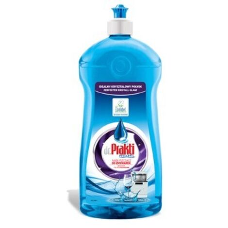 Abrillantador para lavavajillas Dr.Praktik - 1L - Sin rayas ni decoloración
