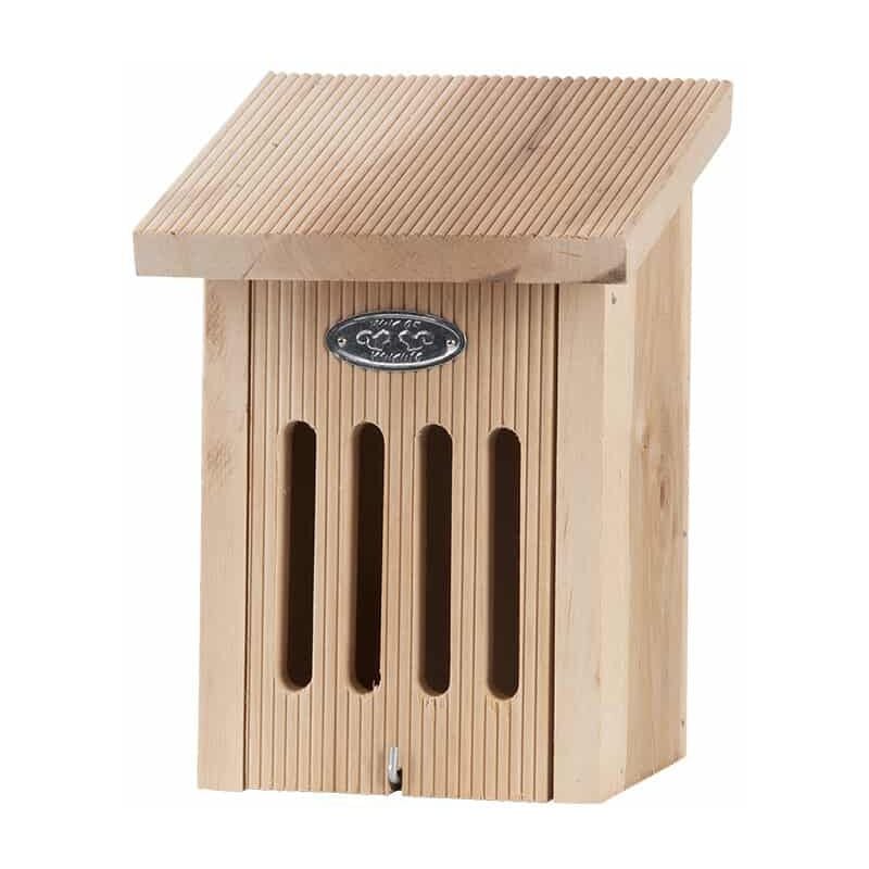 Abri papillons bois naturel