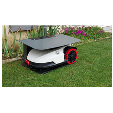 Abris pour tondeuse robot protect side – Compatible ALKO Robolinho E500, 700, 1100 – Protection contre intempéries – Fixation sécurisée