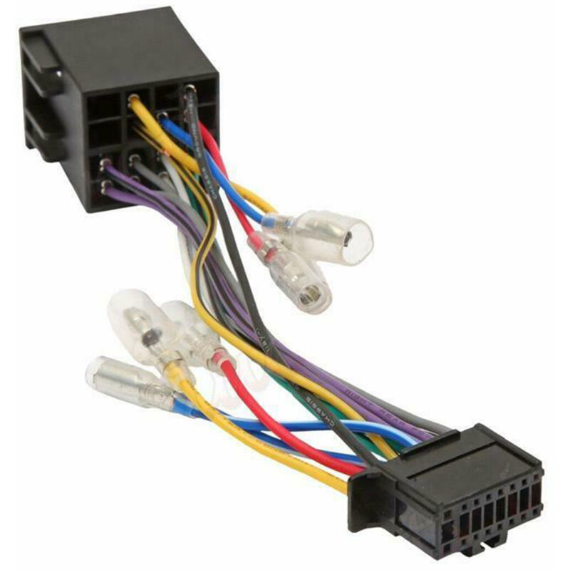 Image of ABS Auto Radio ISO Standard Kabel Baugruppe Stecker 16 Pin PI100 für 2003-On