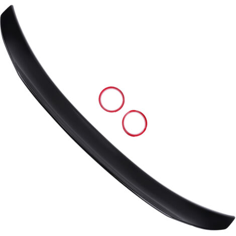ABS Boot Spoiler Wing for Mercedes-Benz C Class W205 15-2020 Gloss Black Painted