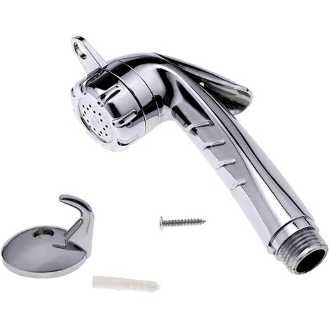 ABS-Duschkopf – 1/2"-Knopf – Camping-Handbrause – Toilettendusche – Bootsdusche – Chrom