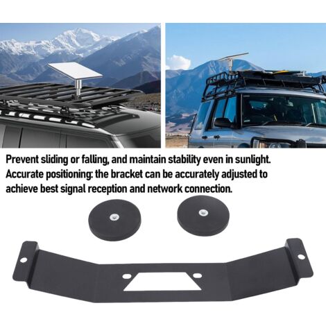 ABS/Metall-Satellitenmontageset für Fahrzeuge, Wohnmobile und Boote – Zubehör und kompakter Antennenfuß