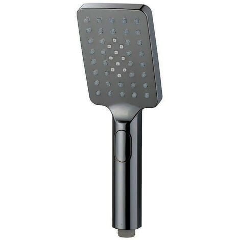 ABS Square Black Shower Headset
