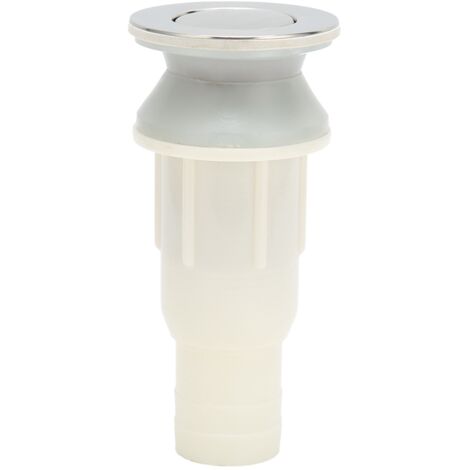 ABS Stainless Steel Basin Drain with Silicone Gaskets for Living Room Hotel Bathroom Kitchen