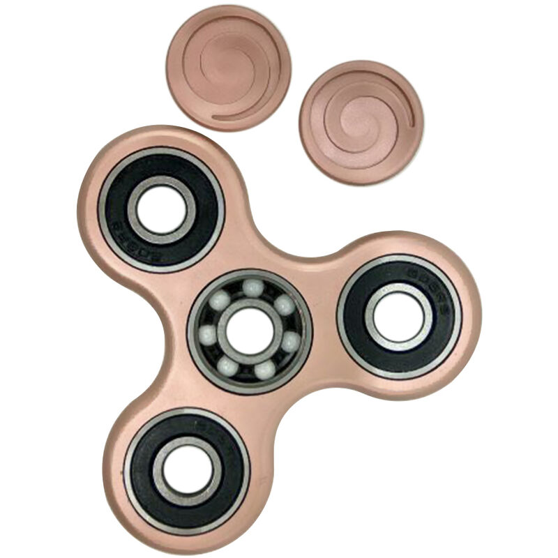 

ABS Tri Fidget Hand Finger Spinner Spin Widget Focus Toy EDC Pocket Desktoy Triangulo Regalo de plastico para TDAH Nios Adultos Aliviar el estres