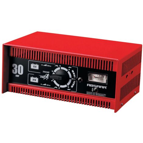 Absaar AB-30M 12/24V H/COMMERCIAL/GARAGE BATTERY CHARGER
