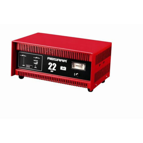 ABSAAR - Chargeur 22AMP 12V N/E AmpM SH 180AH (jumpstart)