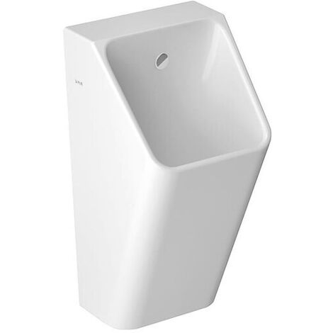 Absaug-Urinal VitrA S20 Comfort 300 x 600 x 300 mm, Zulauf von hinten, Abgang waagrecht, weiß - 5461B003D0199