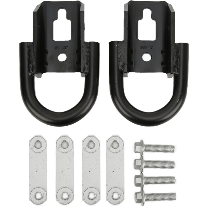 Image of Abschlepphaken, 2 Stück Auto-Abschlepphaken Fl3z 17a954 c Chromstahl Ersatz für 2009 2020.