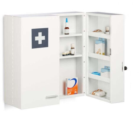 Abschliebarer medikamentenschrank 8831