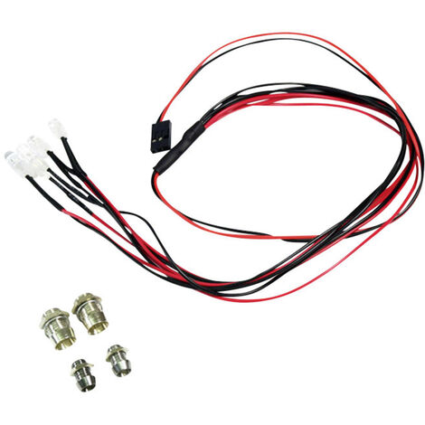 Absima LED-Beleuchtung Weiß, Rot  4.8 - 6 V 2320041