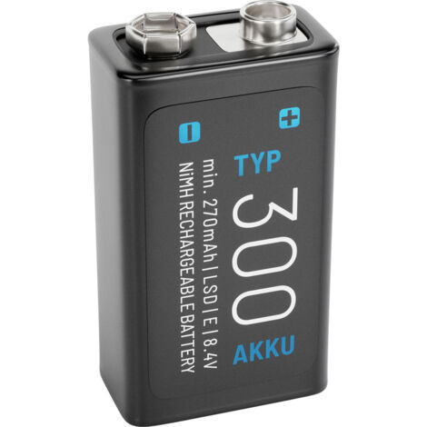 Absina Absina 300 9 V Block-Akku NiMH 270 mAh 8.4 V 1 St.