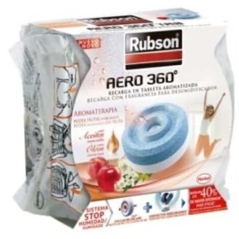 Absorbe humedad mal olor 450 gr aero 360 fruta rec rubson
