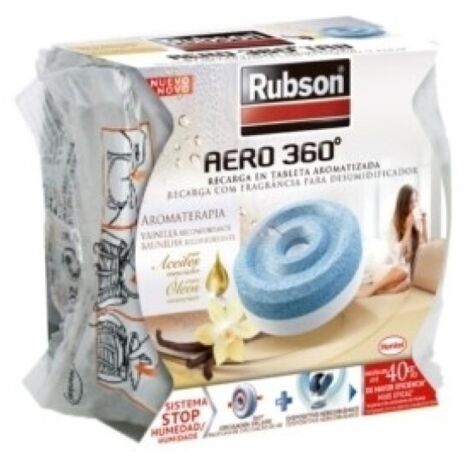 Absorbe humedad mal olor 450 gr aero 360 vainilla rec rubson